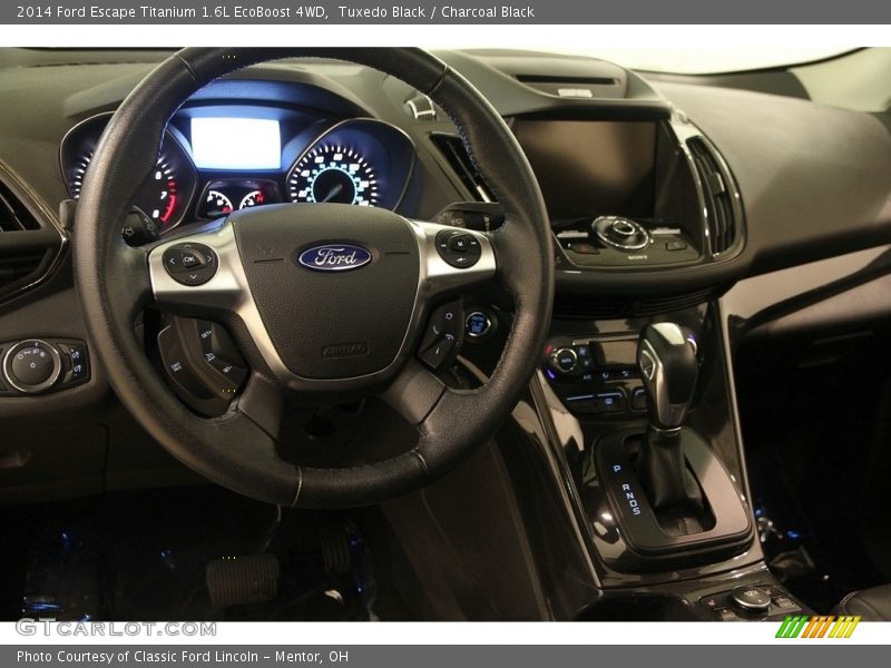 Tuxedo Black / Charcoal Black 2014 Ford Escape Titanium 1.6L EcoBoost 4WD
