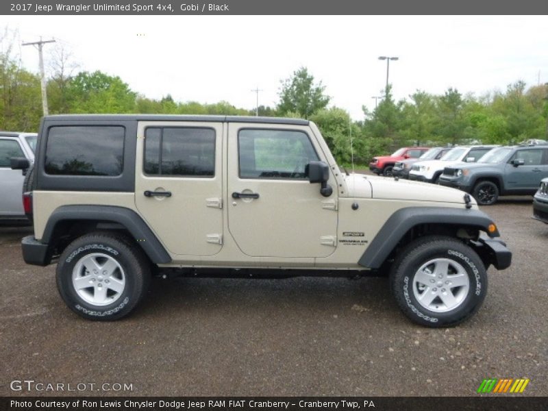 Gobi / Black 2017 Jeep Wrangler Unlimited Sport 4x4