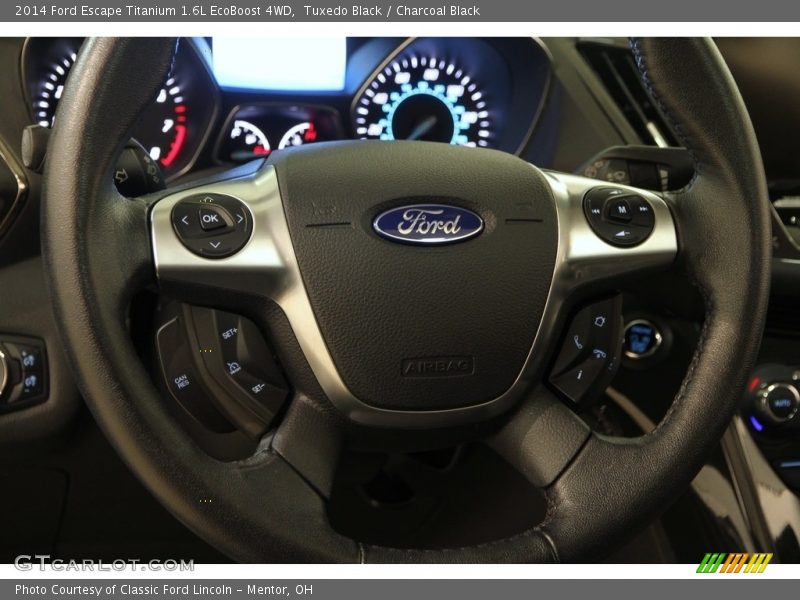 Tuxedo Black / Charcoal Black 2014 Ford Escape Titanium 1.6L EcoBoost 4WD