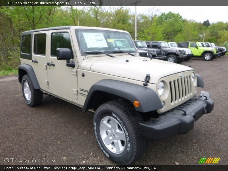 Gobi / Black 2017 Jeep Wrangler Unlimited Sport 4x4
