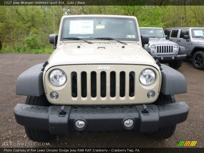 Gobi / Black 2017 Jeep Wrangler Unlimited Sport 4x4