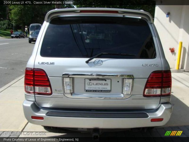 Classic Silver Metallic / Stone 2006 Lexus LX 470