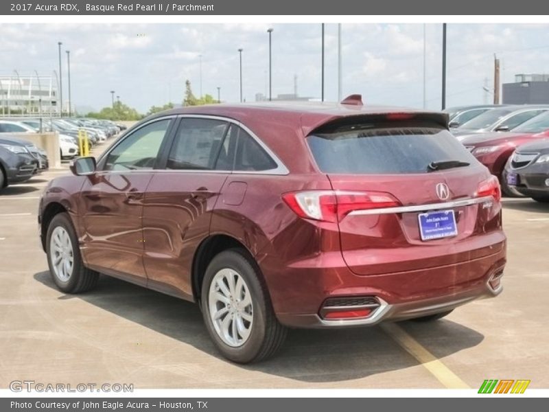 Basque Red Pearl II / Parchment 2017 Acura RDX