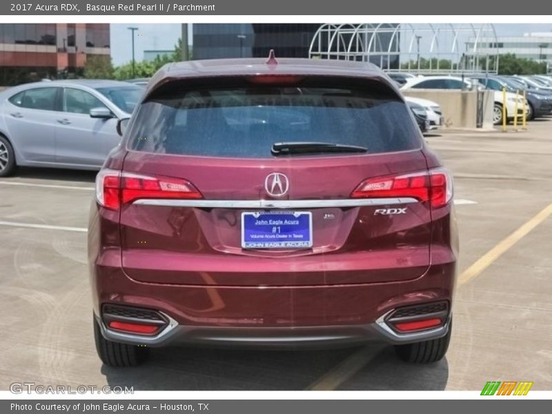 Basque Red Pearl II / Parchment 2017 Acura RDX