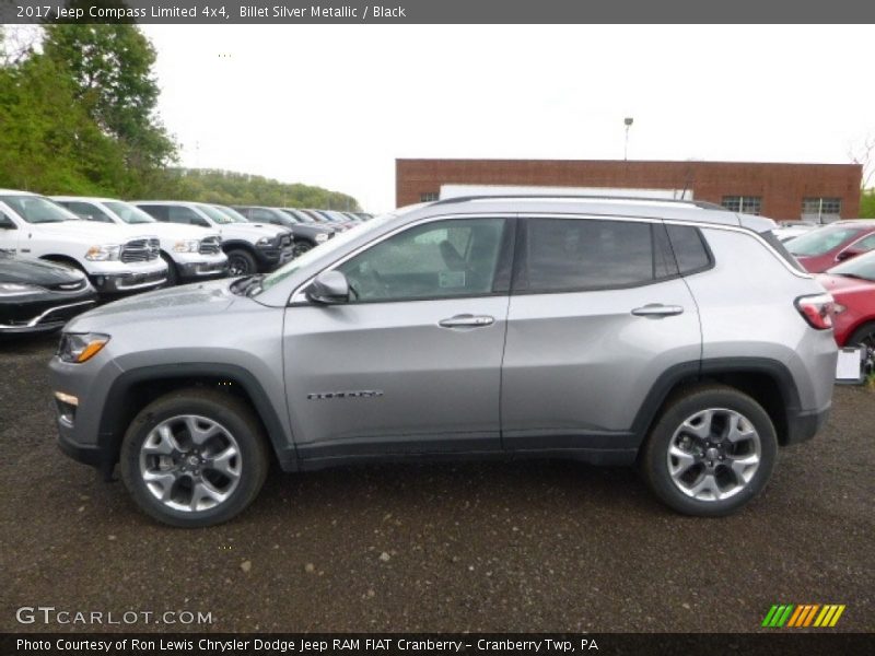  2017 Compass Limited 4x4 Billet Silver Metallic