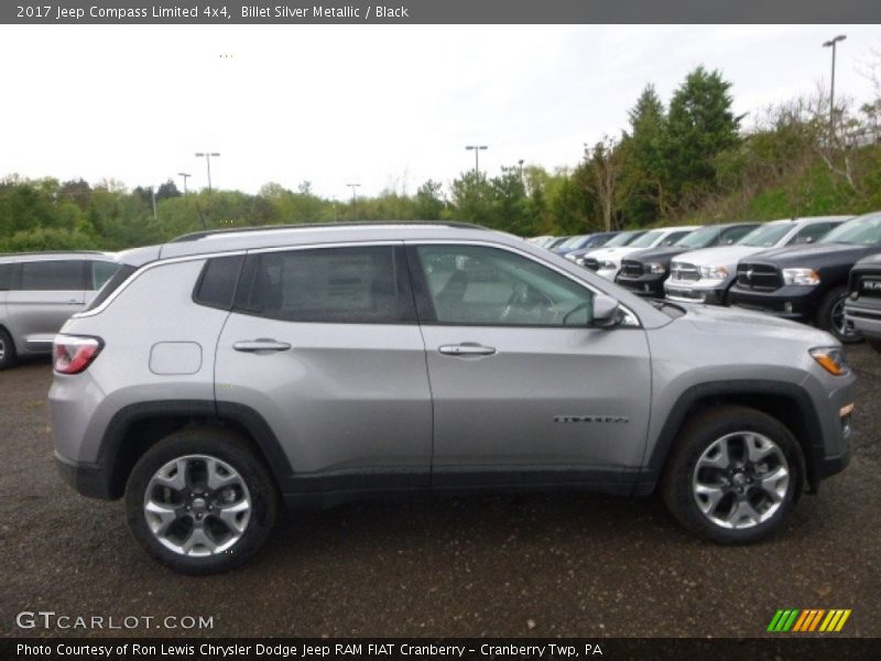 Billet Silver Metallic / Black 2017 Jeep Compass Limited 4x4