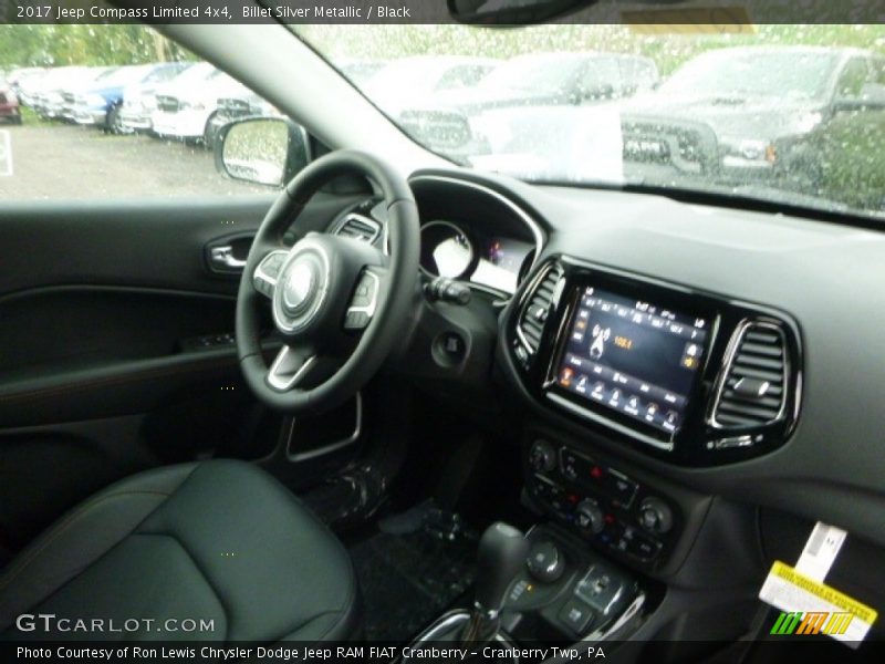 Billet Silver Metallic / Black 2017 Jeep Compass Limited 4x4