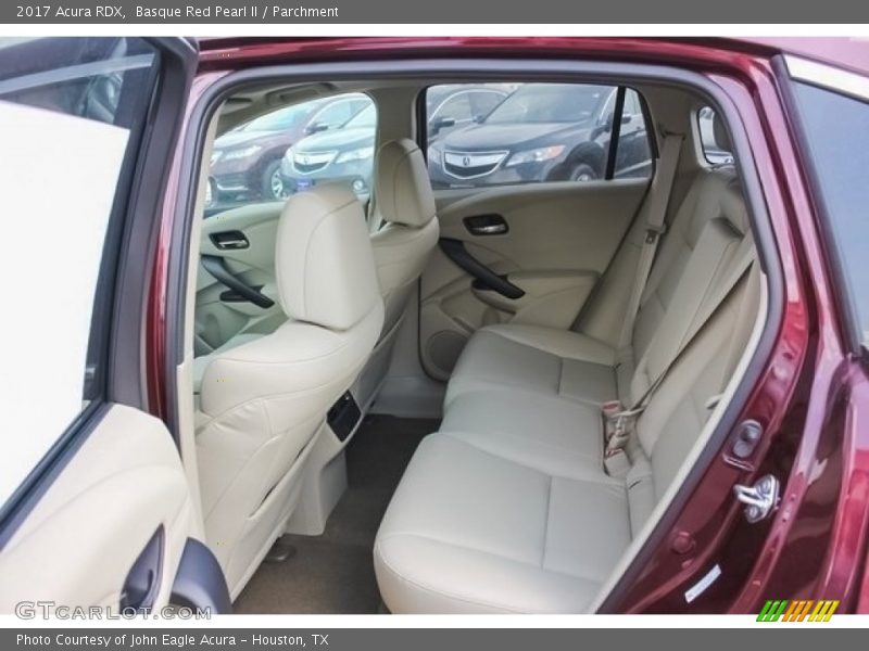 Basque Red Pearl II / Parchment 2017 Acura RDX