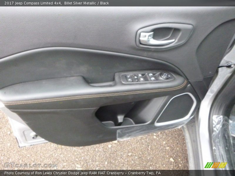 Billet Silver Metallic / Black 2017 Jeep Compass Limited 4x4