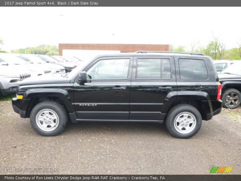 Black / Dark Slate Gray 2017 Jeep Patriot Sport 4x4