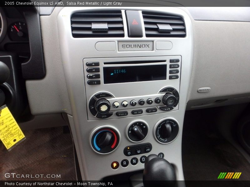 Salsa Red Metallic / Light Gray 2005 Chevrolet Equinox LS AWD