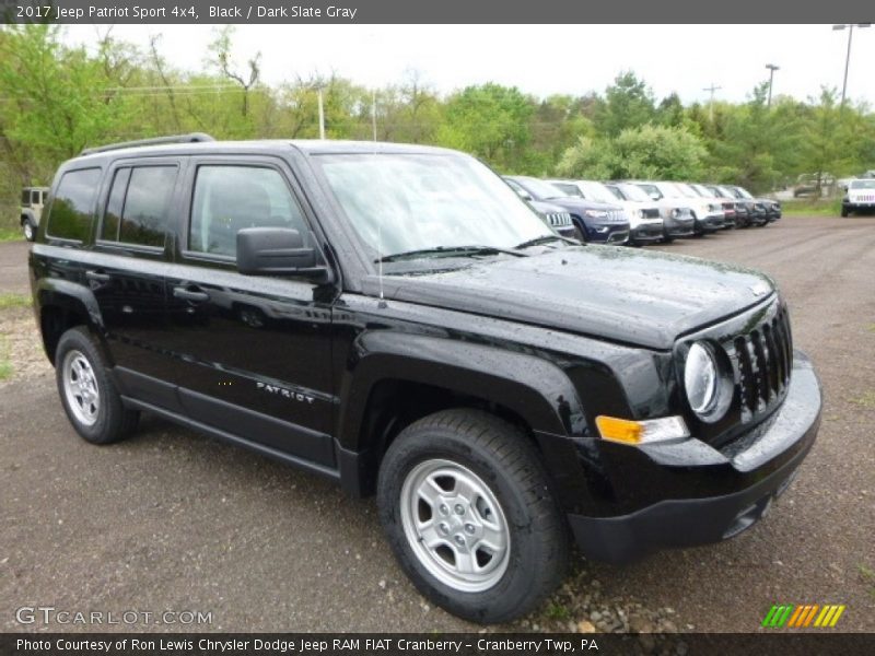 Black / Dark Slate Gray 2017 Jeep Patriot Sport 4x4