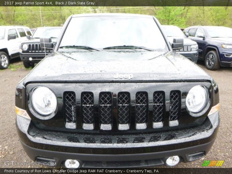 Black / Dark Slate Gray 2017 Jeep Patriot Sport 4x4
