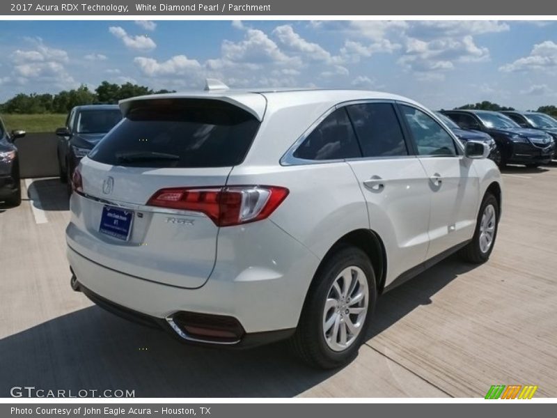 White Diamond Pearl / Parchment 2017 Acura RDX Technology