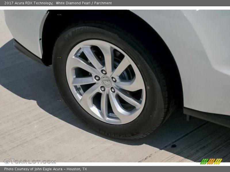 White Diamond Pearl / Parchment 2017 Acura RDX Technology