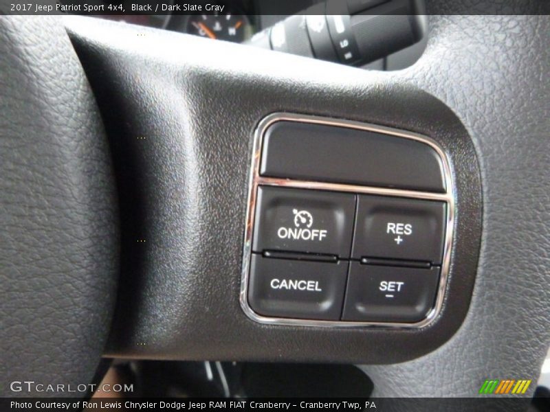 Black / Dark Slate Gray 2017 Jeep Patriot Sport 4x4