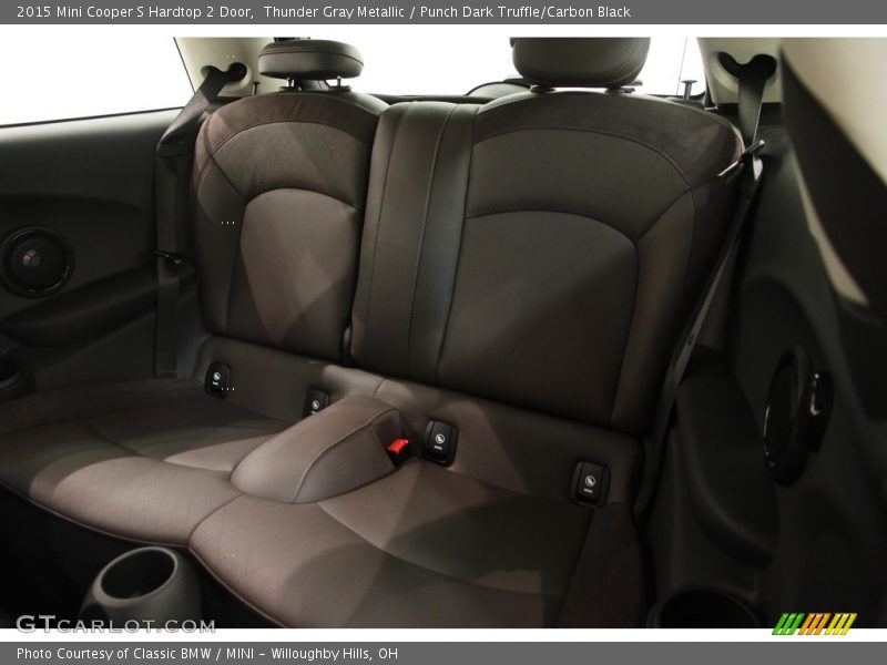 Thunder Gray Metallic / Punch Dark Truffle/Carbon Black 2015 Mini Cooper S Hardtop 2 Door