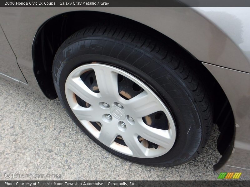Galaxy Gray Metallic / Gray 2006 Honda Civic LX Coupe