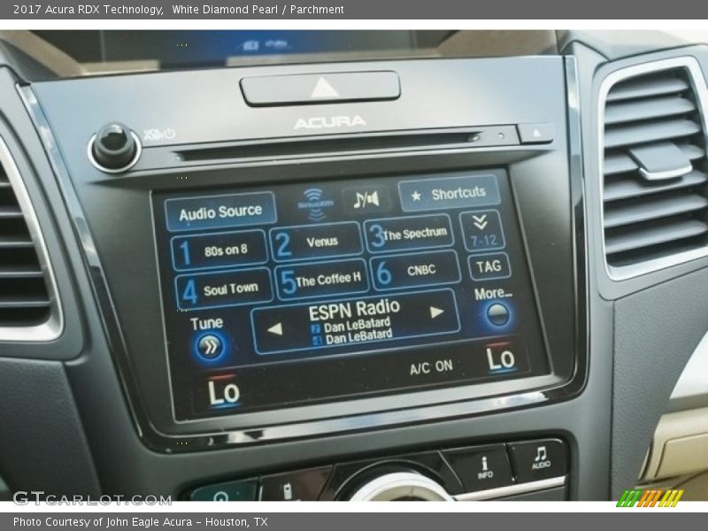 White Diamond Pearl / Parchment 2017 Acura RDX Technology