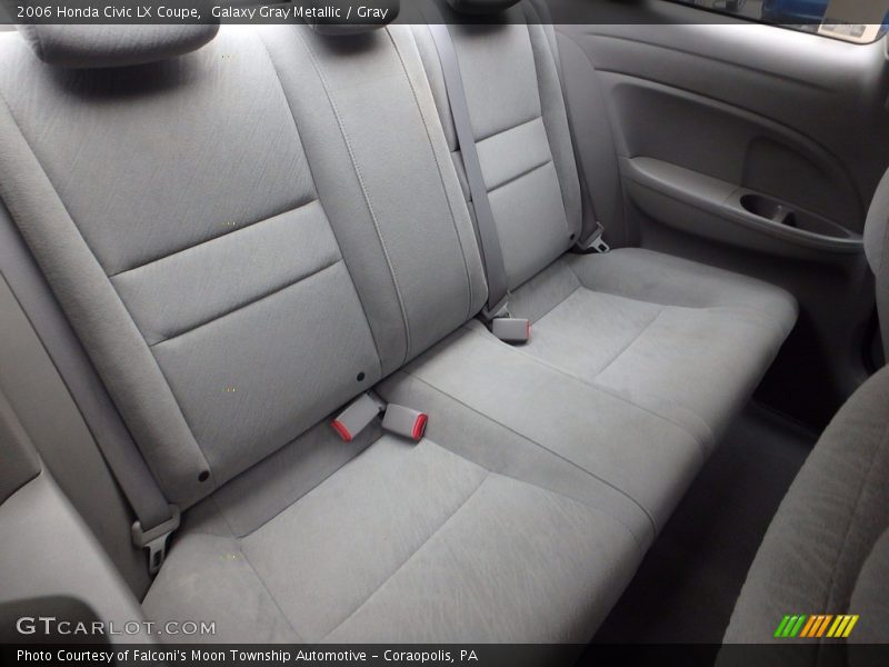 Galaxy Gray Metallic / Gray 2006 Honda Civic LX Coupe