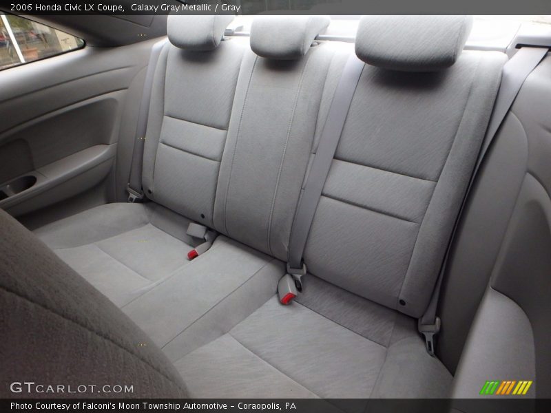 Galaxy Gray Metallic / Gray 2006 Honda Civic LX Coupe