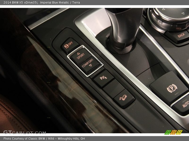 Imperial Blue Metallic / Terra 2014 BMW X5 xDrive35i