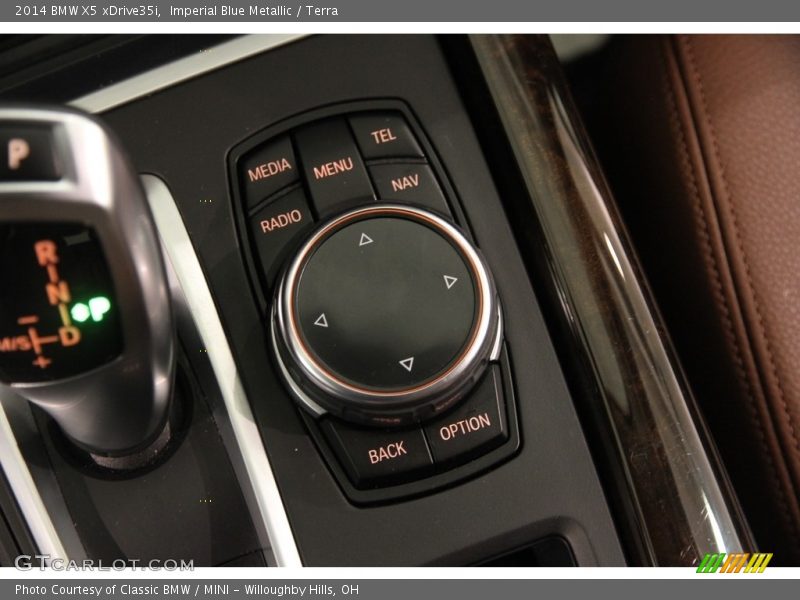 Imperial Blue Metallic / Terra 2014 BMW X5 xDrive35i