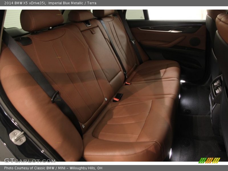 Imperial Blue Metallic / Terra 2014 BMW X5 xDrive35i