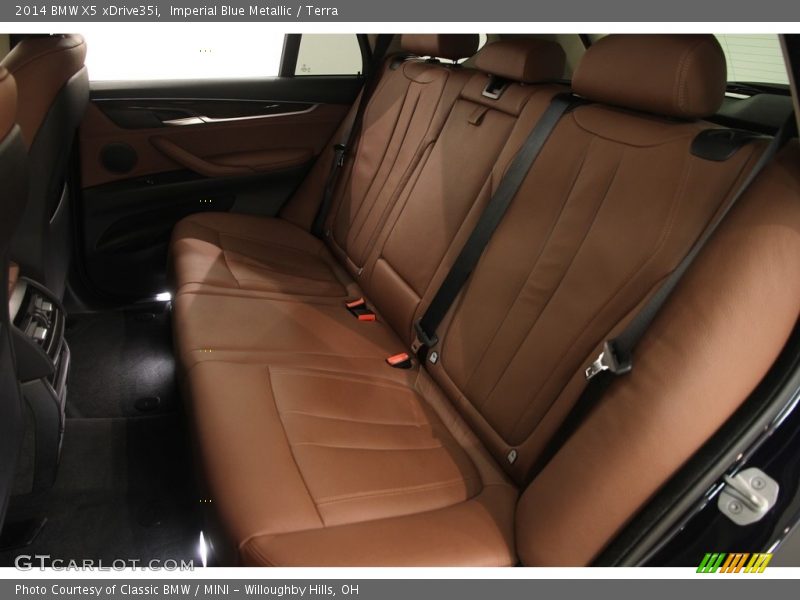 Imperial Blue Metallic / Terra 2014 BMW X5 xDrive35i