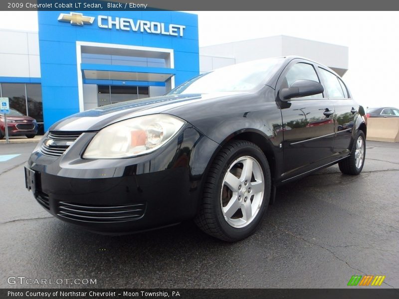 Black / Ebony 2009 Chevrolet Cobalt LT Sedan