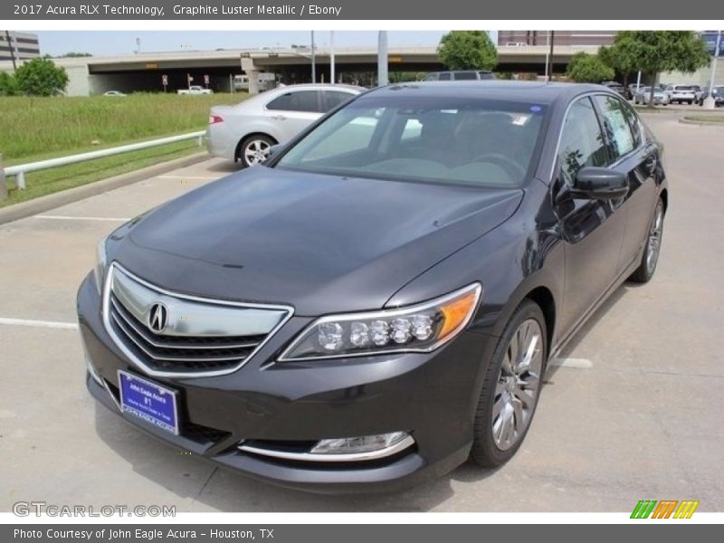 Graphite Luster Metallic / Ebony 2017 Acura RLX Technology