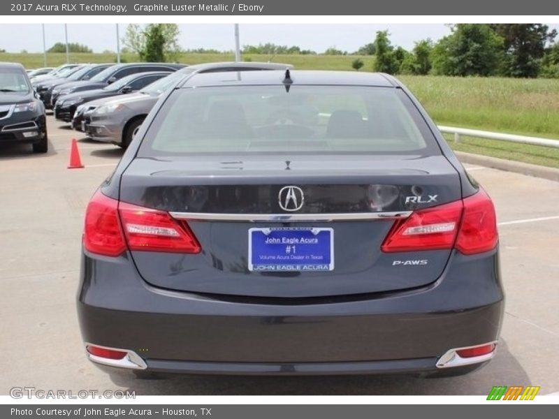 Graphite Luster Metallic / Ebony 2017 Acura RLX Technology