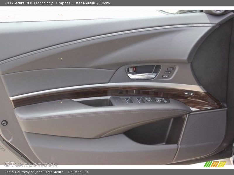 Graphite Luster Metallic / Ebony 2017 Acura RLX Technology