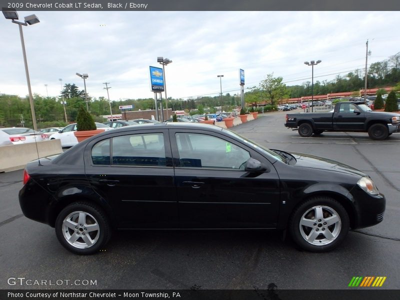 Black / Ebony 2009 Chevrolet Cobalt LT Sedan