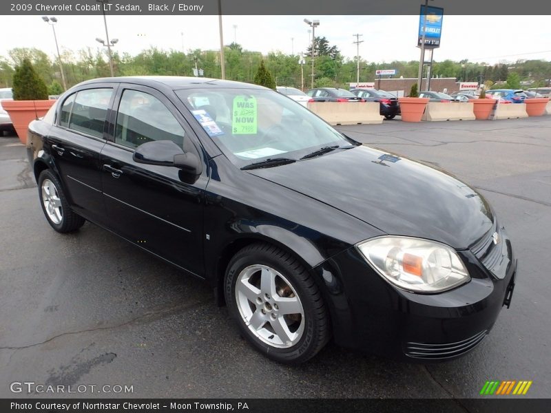 Black / Ebony 2009 Chevrolet Cobalt LT Sedan