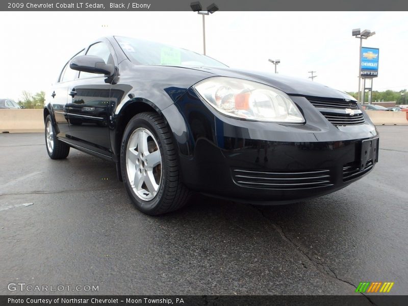 Black / Ebony 2009 Chevrolet Cobalt LT Sedan