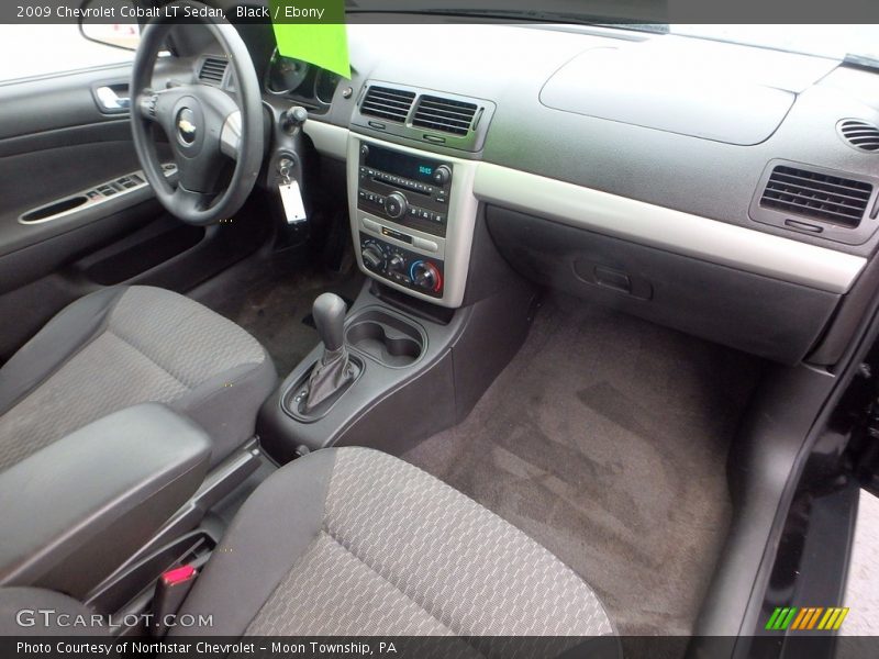 Black / Ebony 2009 Chevrolet Cobalt LT Sedan