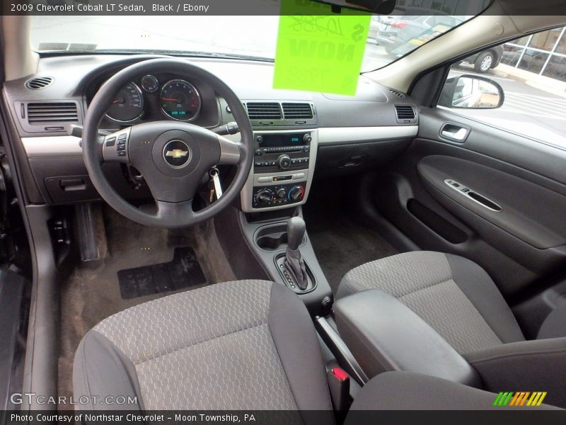 Black / Ebony 2009 Chevrolet Cobalt LT Sedan