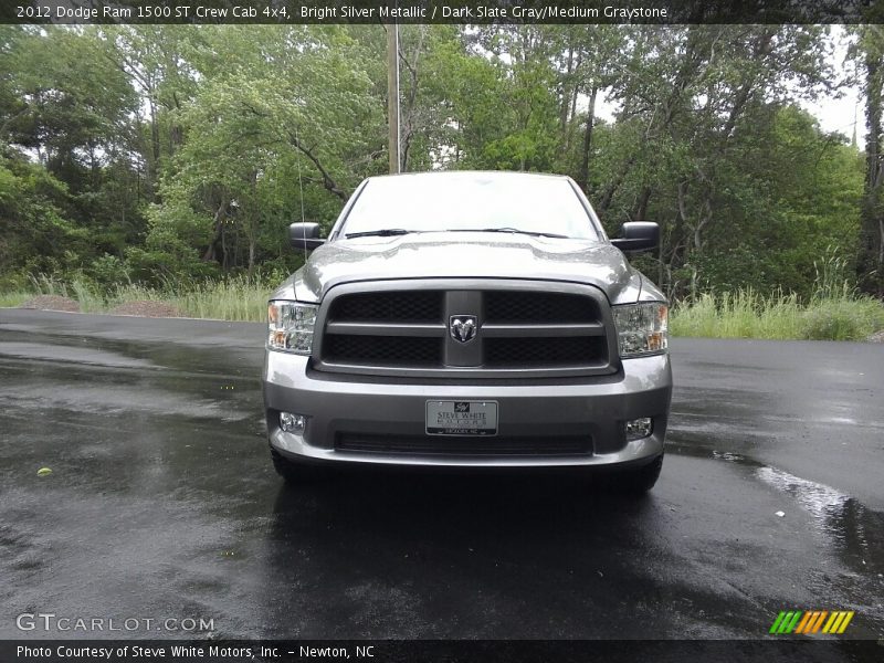 Bright Silver Metallic / Dark Slate Gray/Medium Graystone 2012 Dodge Ram 1500 ST Crew Cab 4x4