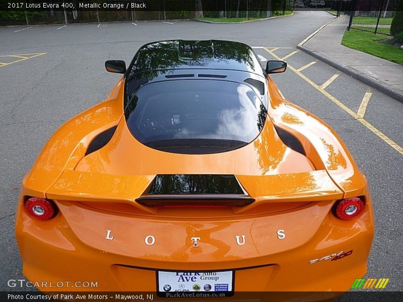 Metallic Orange / Black 2017 Lotus Evora 400