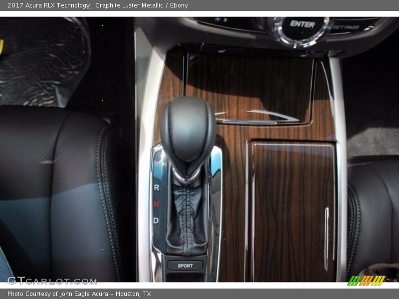 Graphite Luster Metallic / Ebony 2017 Acura RLX Technology
