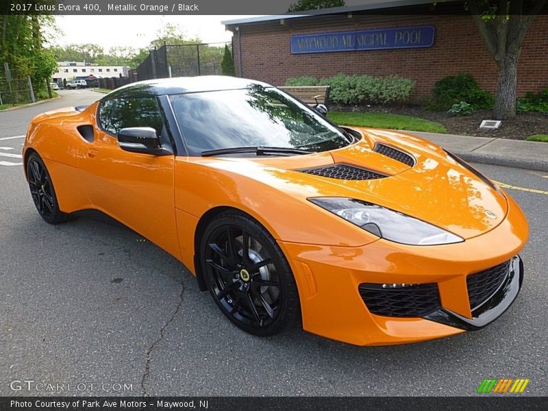 Metallic Orange / Black 2017 Lotus Evora 400