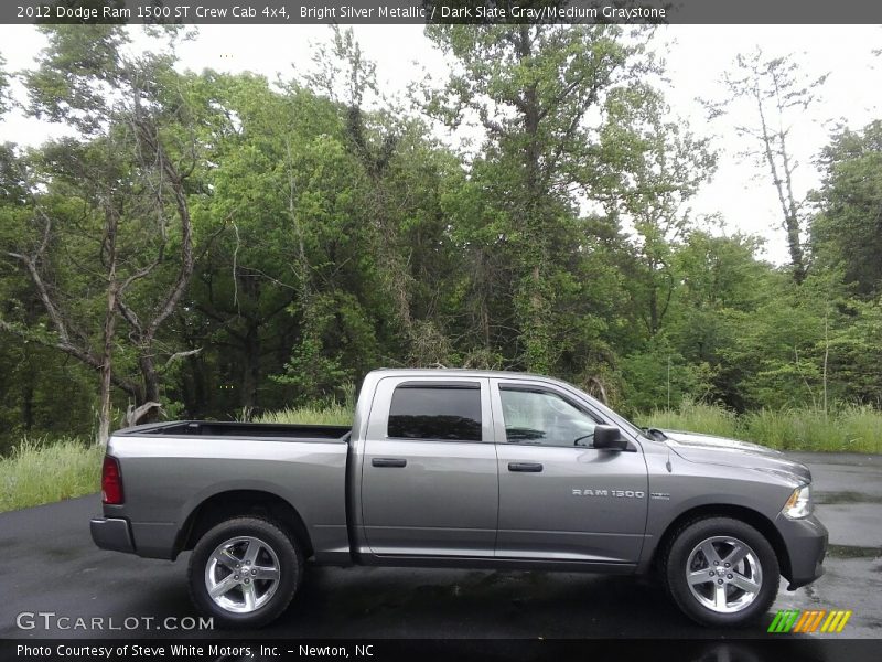 Bright Silver Metallic / Dark Slate Gray/Medium Graystone 2012 Dodge Ram 1500 ST Crew Cab 4x4