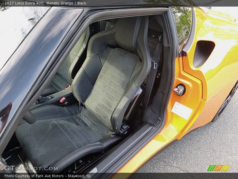 Front Seat of 2017 Evora 400