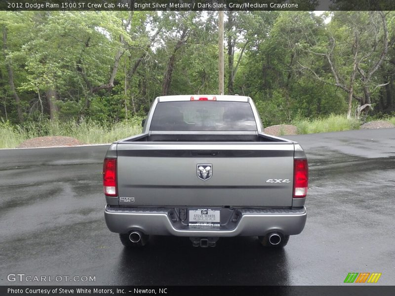 Bright Silver Metallic / Dark Slate Gray/Medium Graystone 2012 Dodge Ram 1500 ST Crew Cab 4x4