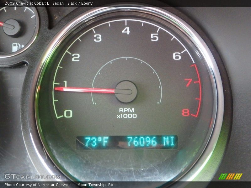 Black / Ebony 2009 Chevrolet Cobalt LT Sedan