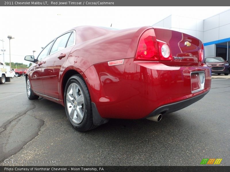 Red Jewel Tintcoat / Cocoa/Cashmere 2011 Chevrolet Malibu LT