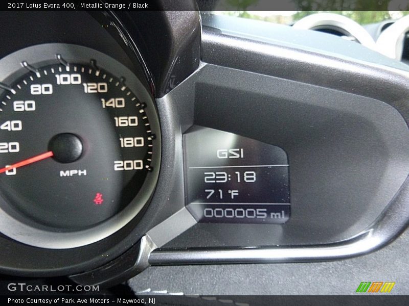  2017 Evora 400 400 Gauges