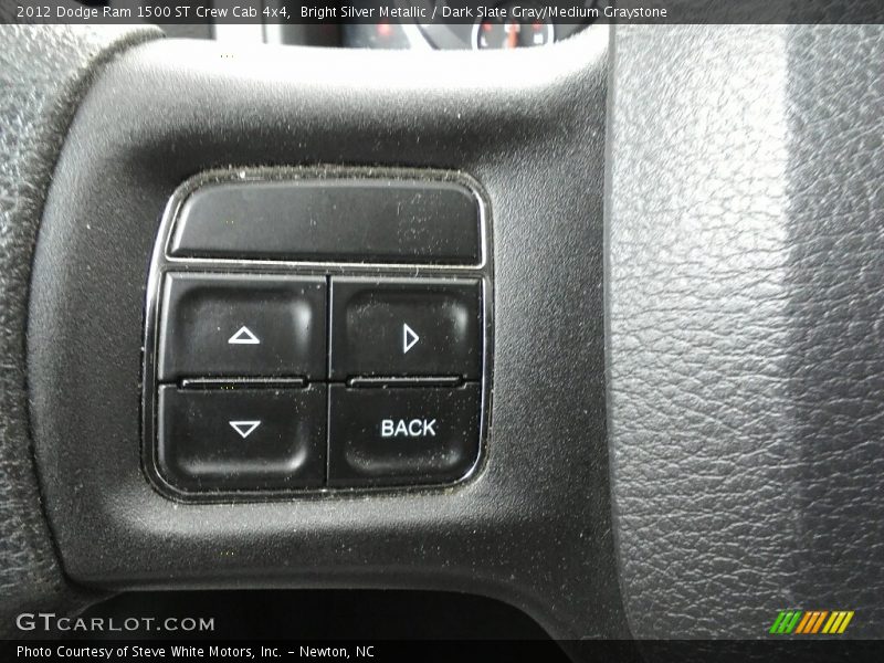 Bright Silver Metallic / Dark Slate Gray/Medium Graystone 2012 Dodge Ram 1500 ST Crew Cab 4x4