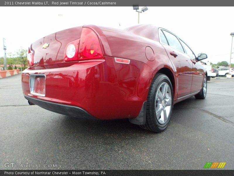 Red Jewel Tintcoat / Cocoa/Cashmere 2011 Chevrolet Malibu LT